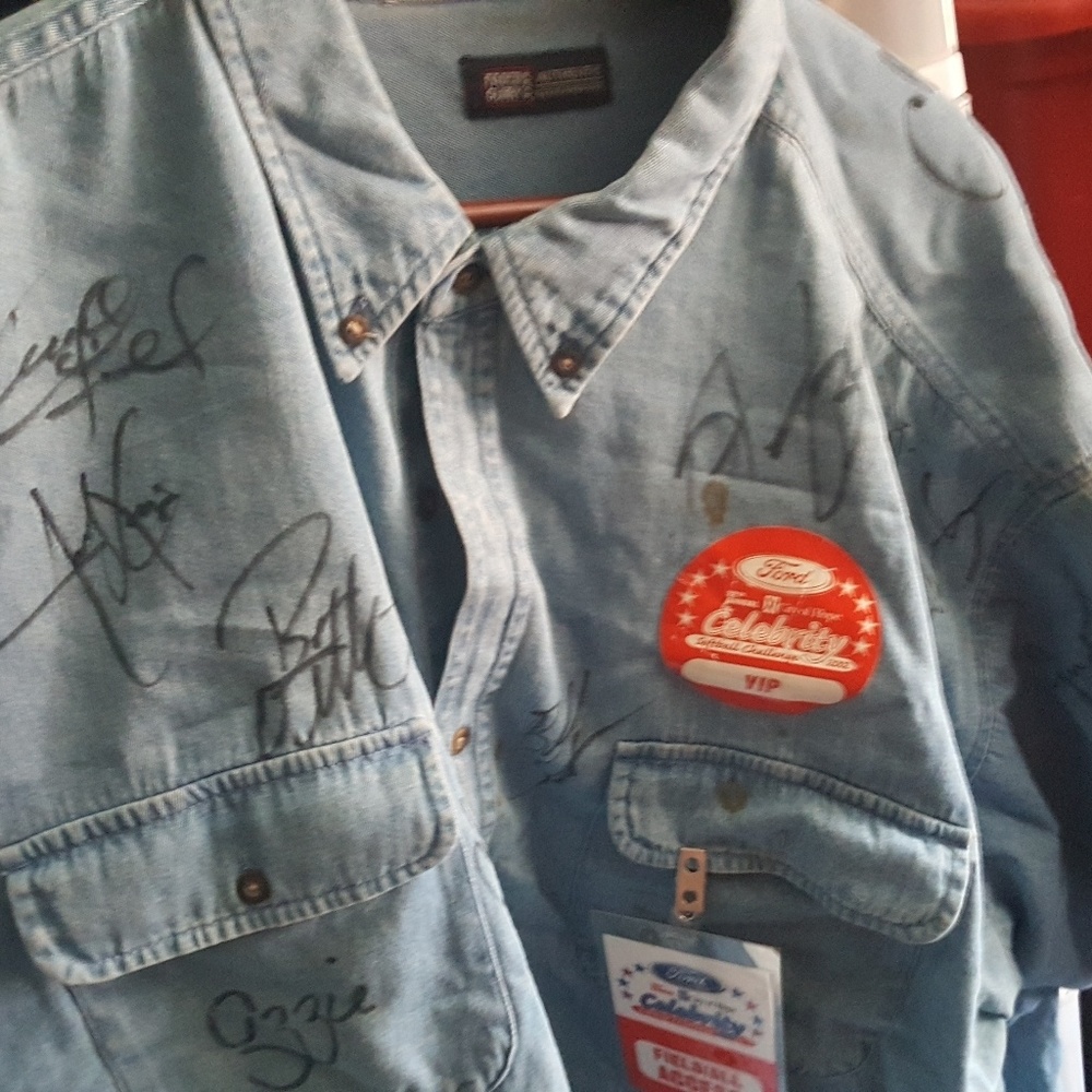 A signed autographed shirt
